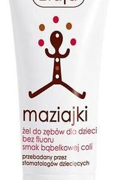 Ziaja - Maziajki Tooth Gel For Children About The Taste Of Bubble Coli 50Ml
