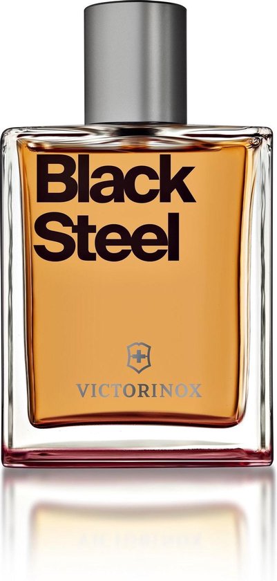 401x840-84 Herenparfum Victorinox EDT Black Steel 100 ml - Afbeelding 1
