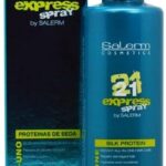 Haarmasker zonder spoeling 21 Express Silk Protein Spray Salerm (150 ml) - Afbeelding 2