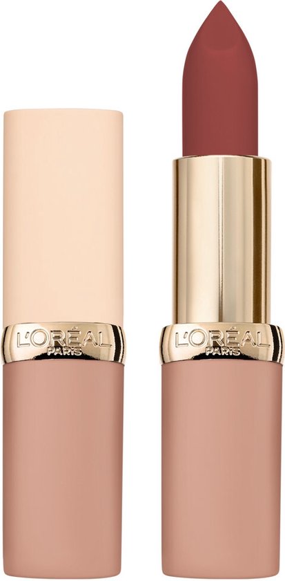 413x840-84 LOreal Paris Color Riche Free The Nudes Lipstick 09 No Judgment Brown Pink 3 9 Gr - Afbeelding 1