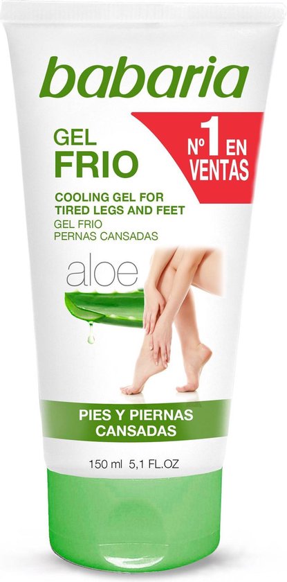 415x840-47 Babaria Cooling Gel Tired Legs 150ml - Afbeelding 1