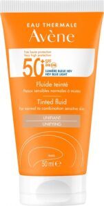 Zonnebrandcrème met Kleur Avene Tinted Fluid SPF50+ (50 ml) - Afbeelding 6