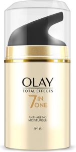 Anti-Veroudering Hydraterende Crème Olay Total Effects SPF 15 (50 ml) (50 ml) - Afbeelding 2