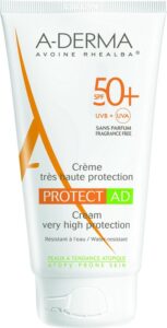 Protect Ad Protective Sun Cream Spf50+ By A-derma 150 Ml