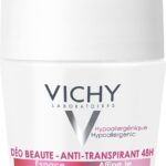 Vichy Deo Anti Transpirant Intensief 48H Roll on Overmatige TranspiratieGeepileerde Huid 50ml