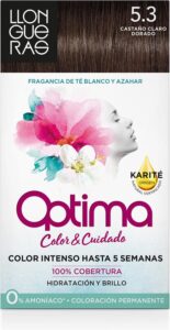 Llongueras - LLONGUERAS OPTIMA hair colour 5.3-golden brown - Afbeelding 2