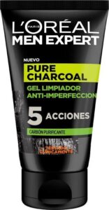 Men Expert Pure Charcoal Purifying Cleansing Gel By L'oreal 100 Ml - Afbeelding 4