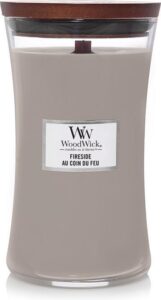 WoodWick Hourglass Large Geurkaars - Fireside