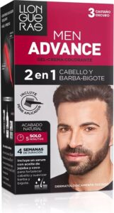 Gepigmenteerde crème Llongueras Men Advance Semi-permanent 3 - Donkerbruin (4 pcs)