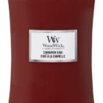 WoodWick Hourglass Large Geurkaars - Cinnamon Chai