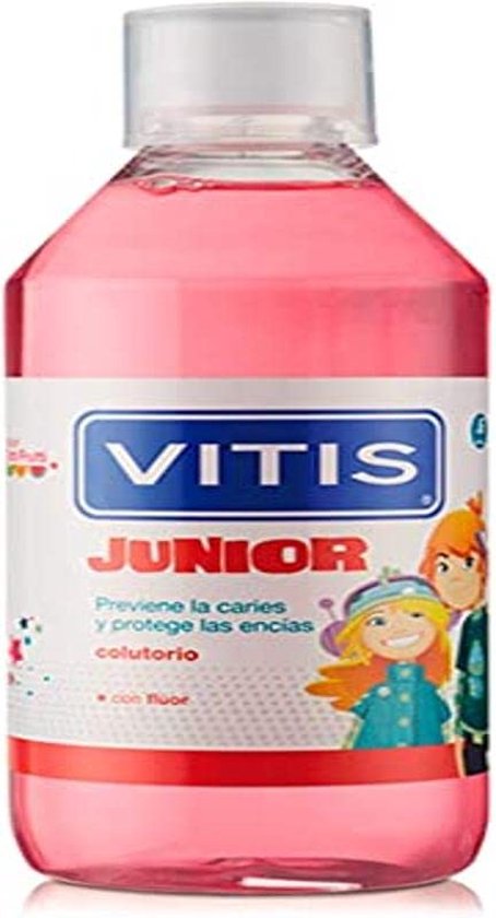 454x840-29 Vitis Junior Mouthwash #tutti Frutti 500 Ml - Afbeelding 1