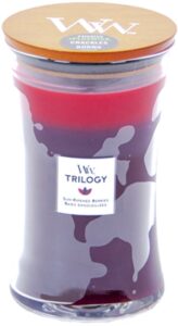 WoodWick Hourglass Large Trilogy Geurkaars - Ripened Berries - Afbeelding 5