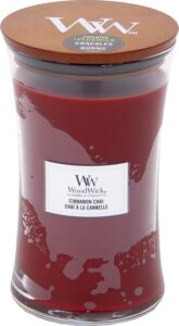 WoodWick Hourglass Large Geurkaars - Cinnamon Chai - Afbeelding 4