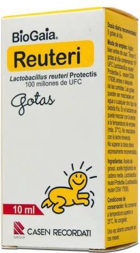 464x840-14 Biogaia Reuteri Drops 10ml - Afbeelding 1