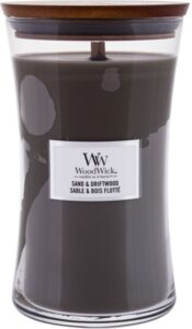 WoodWick Hourglass Large Geurkaars - Sand & Driftwood - Afbeelding 2