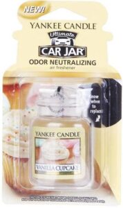 Yankee Candle - Vanilla Cupcake Ultimate Car Jar ( vanilkový košíček ) - Luxusní visačka do auta - Afbeelding 2