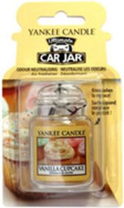 Yankee Candle - Vanilla Cupcake Ultimate Car Jar ( vanilkový košíček ) - Luxusní visačka do auta - Afbeelding 3