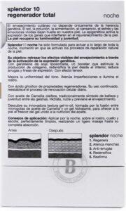 Night Cream Splendor 10 Bella Aurora (50 ml) - Afbeelding 4