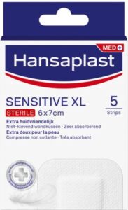 Hansaplast Sensitive XL 6x7 5U - Afbeelding 2