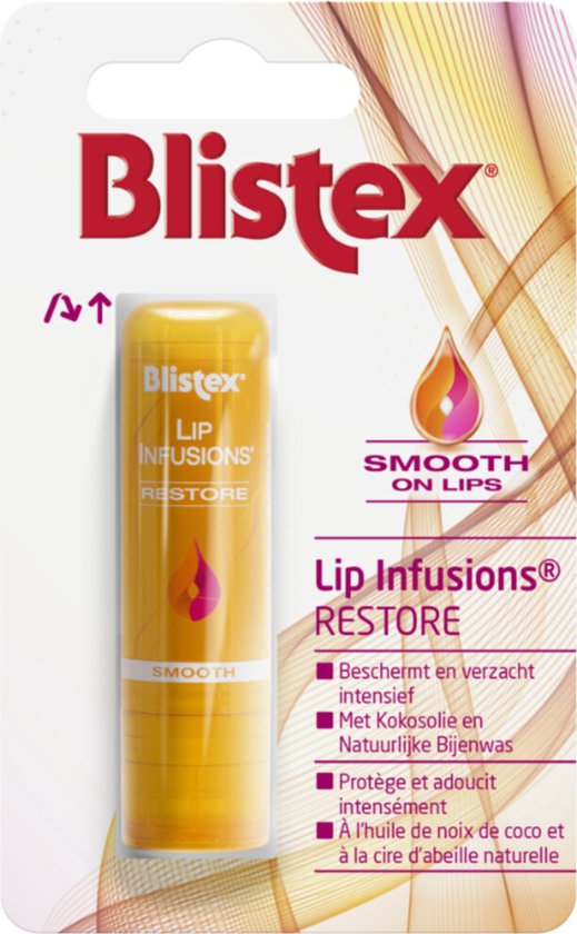 519x840-12 Blistex Lippenbalsem Lip Infusions Restore - Afbeelding 1