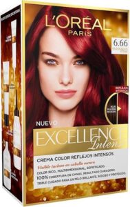 Excellence Intense Tint Hair Color By L'oreal #6.66-rojo-escarlata-intenso - Afbeelding 2
