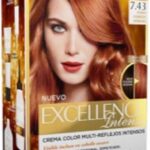 L'oréal Paris Excellence Intense Tinte #7,43 Rubio Cobrizo Dorado 1 U
