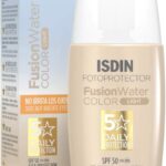 Zonnebrandcrème met Kleur Isdin Fusion Water Light (50 ml)