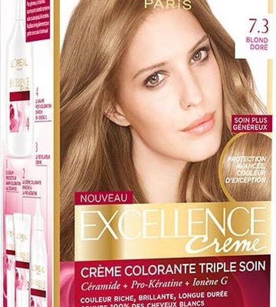 Permanente Kleur Excellence L'Oreal Expert Professionnel Goudblond