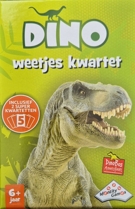 544x840-4 Dino Weetjes Kwartet - Voor kinderen en volwassenen - Afbeelding 1