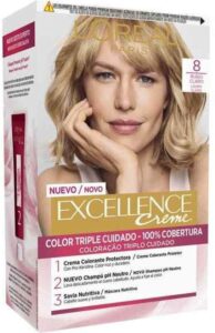 Permanente Kleur Excellence L'Oreal Make Up Lichtblond Nº 8 - Afbeelding 3