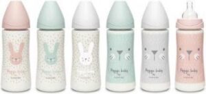 Suavinex Pp Premium Wide Mouth Bottle With Silicone Nipple And 3 Positions 360 Ml