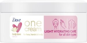 Dove Body Love Hydraterende Bodycrème - One Cream Light - verwennende vochtinbrengende crème voor een zijdezachte huid - 250 ml - Afbeelding 2