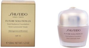 Shiseido Creme Shiseido Huidverzorging Future Solution LX Creme Total Radiance Foundation SPF15 Golden 3 30 ml - Afbeelding 4