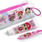 LOL Surprise toilettasje - incl tandenborstel - tandpasta - beker