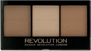 Makeup Revolution - Ultra Brightening Contour Kit C04 - Light/Medium