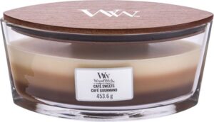 WoodWick Heartwick Flame Ellipse Trilogy Geurkaars - Cafe Sweets - Afbeelding 3