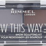 Rimmel London Brow This Way Brow Sculpting Kit - 003 Dark Brown