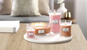 WoodWick Hourglass Medium Geurkaars - Chilli Pepper Gelato - Afbeelding 2