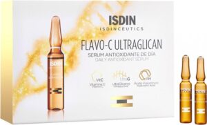 Isdin Isdinceutics Ampullen Isdin Isdinceutics Ampullenceutics Flavo-C Ultraglican Serum Antioxidante de Dia Ampoulles