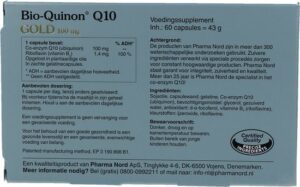 Pharma Nord Bio-Quinon Q10 Gold 100 mg - 60 capsules - Afbeelding 2