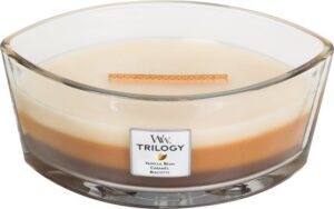 WoodWick Heartwick Flame Ellipse Trilogy Geurkaars - Cafe Sweets - Afbeelding 2
