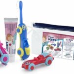 Mondverzorgingsset voor Kinderen Kin Fluorkin Auto (3 Onderdelen)