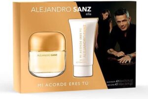Alejandro Sanz Mi Acorde Eres Tú Woman Eau De Toilette Plus Body Lotion Set 2 Stuks - Afbeelding 4