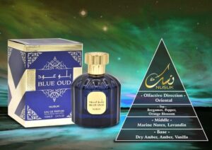 Nusuk Blue Oud by Nusuk 100 ml - Eau De Parfum Spray (Unisex) - Afbeelding 2