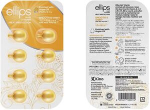 Vitamins Ellips Smooth Shiny Tablets Thermoprotective Argan Oil - Afbeelding 2