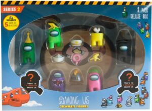 Among Us Crewmate 8-pack figuren - 1 willekeurige set - Spaar ze allemaal - Afbeelding 3