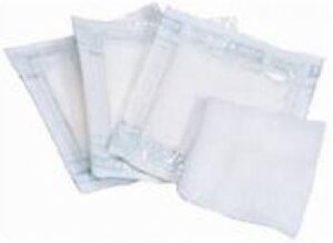 1.000 steriele gaasjes - 20x20 gevouwen 10x10 cm