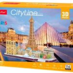 Cubic Fun Puzzel City Line Paris 3D