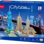 Cubic Fun Puzzel City Line New York 3D