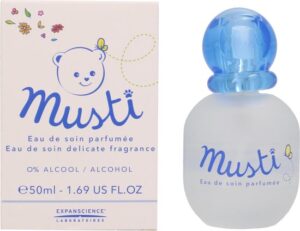 Musti by Mustela 50 ml - Eau De Soin Delicate Fragrance Spray (Hypoallergenic Alcohol Free) - Afbeelding 3